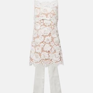 Self-Portrait White Lace Dress